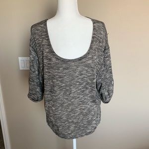Free People Beach 3/4 sleeve top